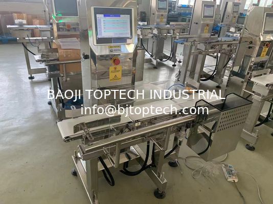 China. Control de peso del transportador de alta velocidad para el proceso de clasificación del peso de los productos automáticamente proveedor