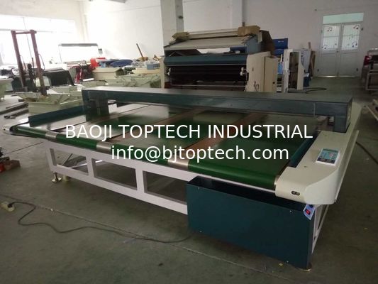 Detector de agujas JC-2000 detector de metales de gran ancho para inspección de productos de sábanas, mantas proveedor