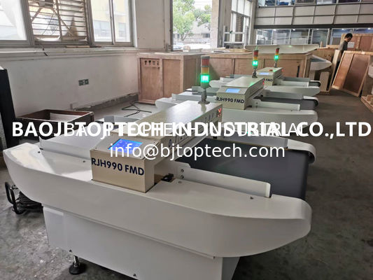 Detector de agujas avanzado 630-D máquina detector de metales para la inspección de prendas de vestir, telas, juguetes, zapatos, tejidos, productos textiles proveedor