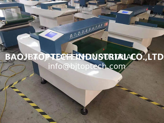 Detector de agujas avanzado 630-D máquina detector de metales para la inspección de prendas de vestir, telas, juguetes, zapatos, tejidos, productos textiles proveedor