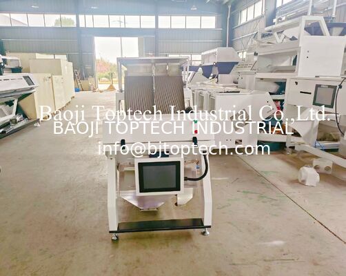 Separador de color de caída libre, dos túneles máquina de clasificación de color de frijoles semillas de clasificación proveedor