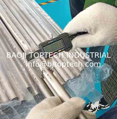 Titanium pipe tube proveedor