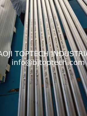 Tubos de tubería de titanio para intercambiadores de calor, industria, marino, aeroespacial proveedor