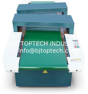 Detector de agujas, cabeza de detección doble, detector de metales para telas, prendas de vestir, zapatos, productos textiles proveedor