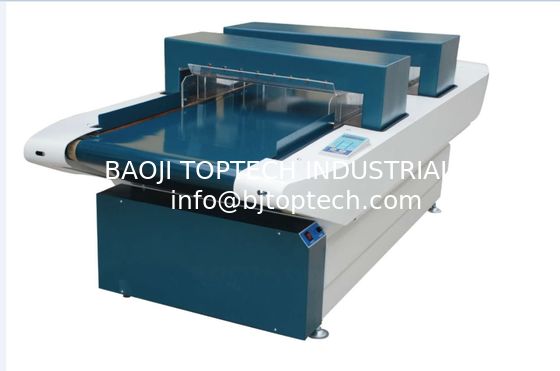 Detector de agujas, cabeza de detección doble, detector de metales para telas, prendas de vestir, zapatos, productos textiles proveedor