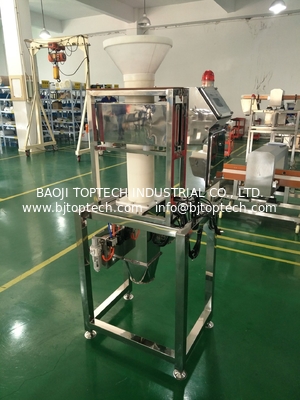 Detector de metal de caída libre para productos en polvo como el arroz, la harina y el café proveedor